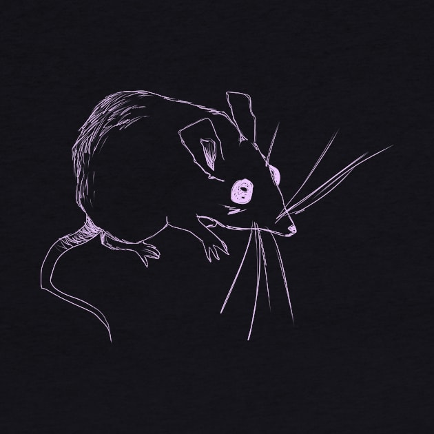 Sketch Mouse (purple) by Demonic cute cat